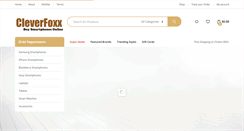 Desktop Screenshot of cleverfoxx.com